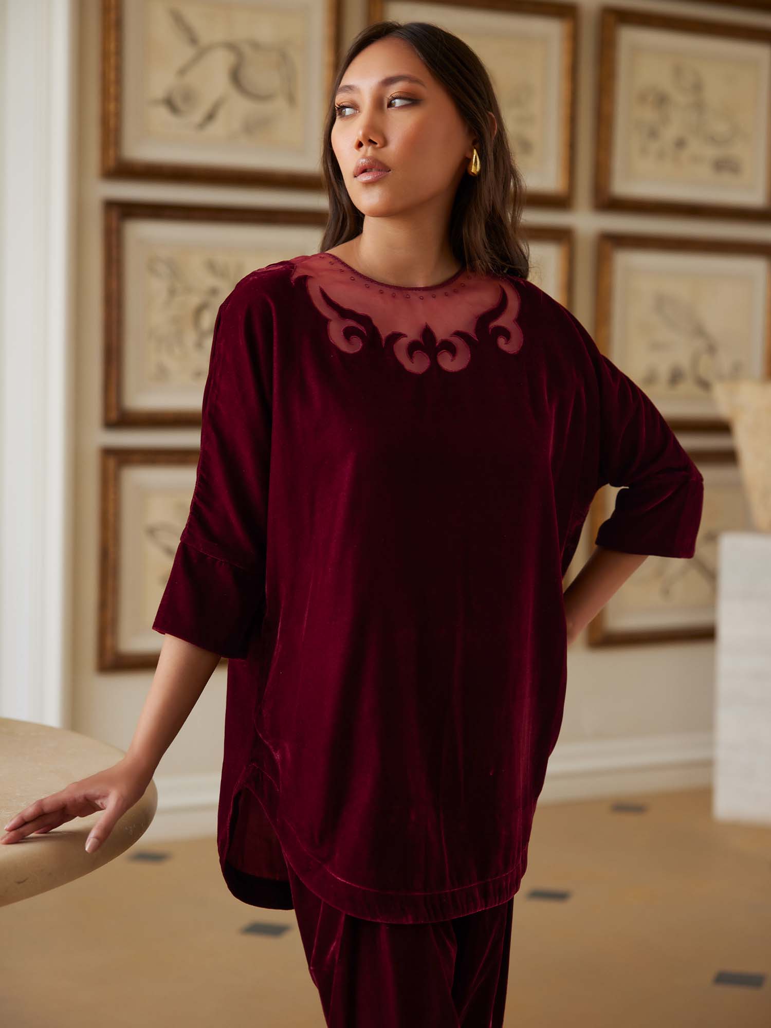 LILY TOP & SKINNY SHALWAR