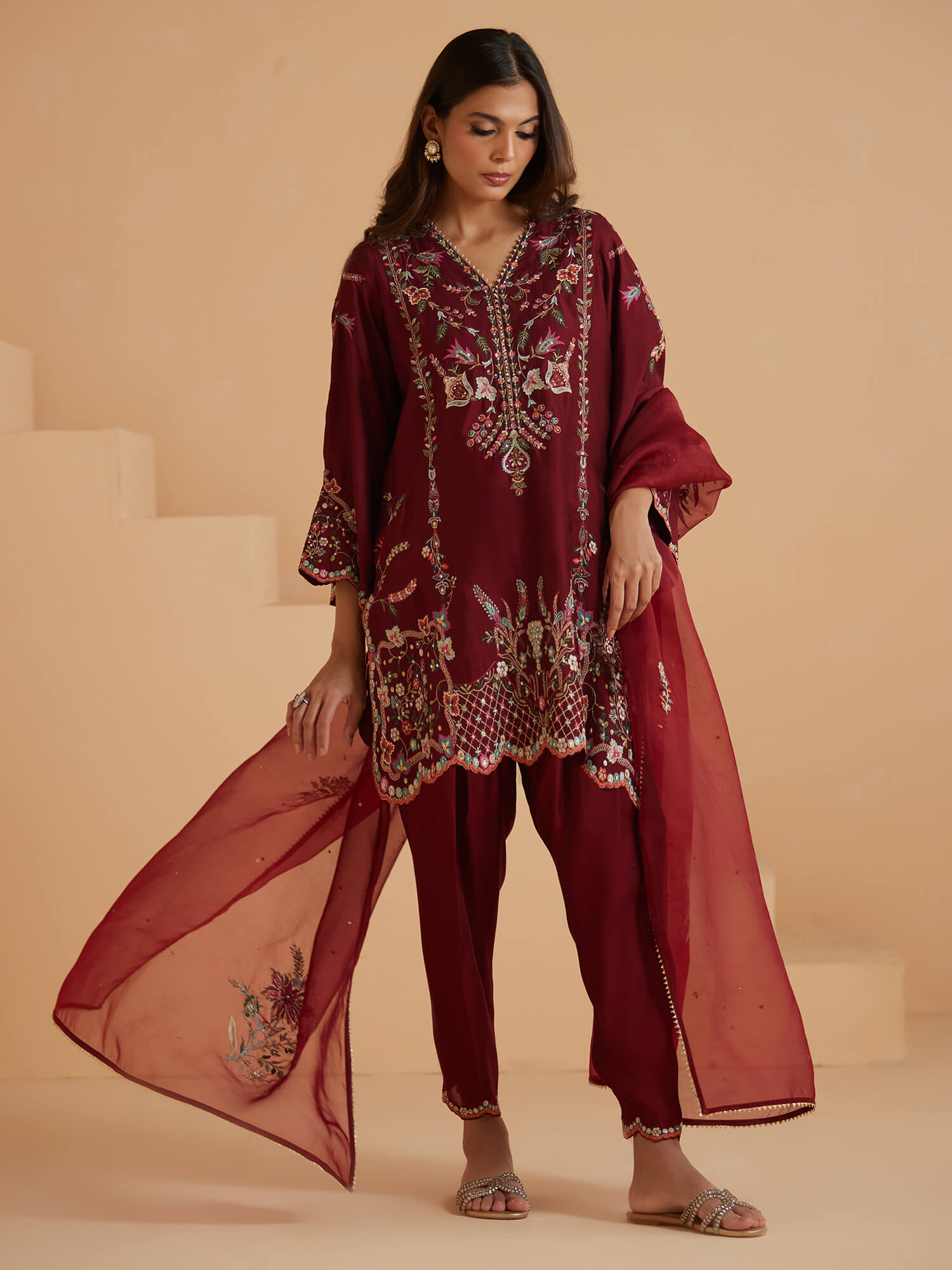 ALISHA, SKINNY SHALWAR & DUPATTA