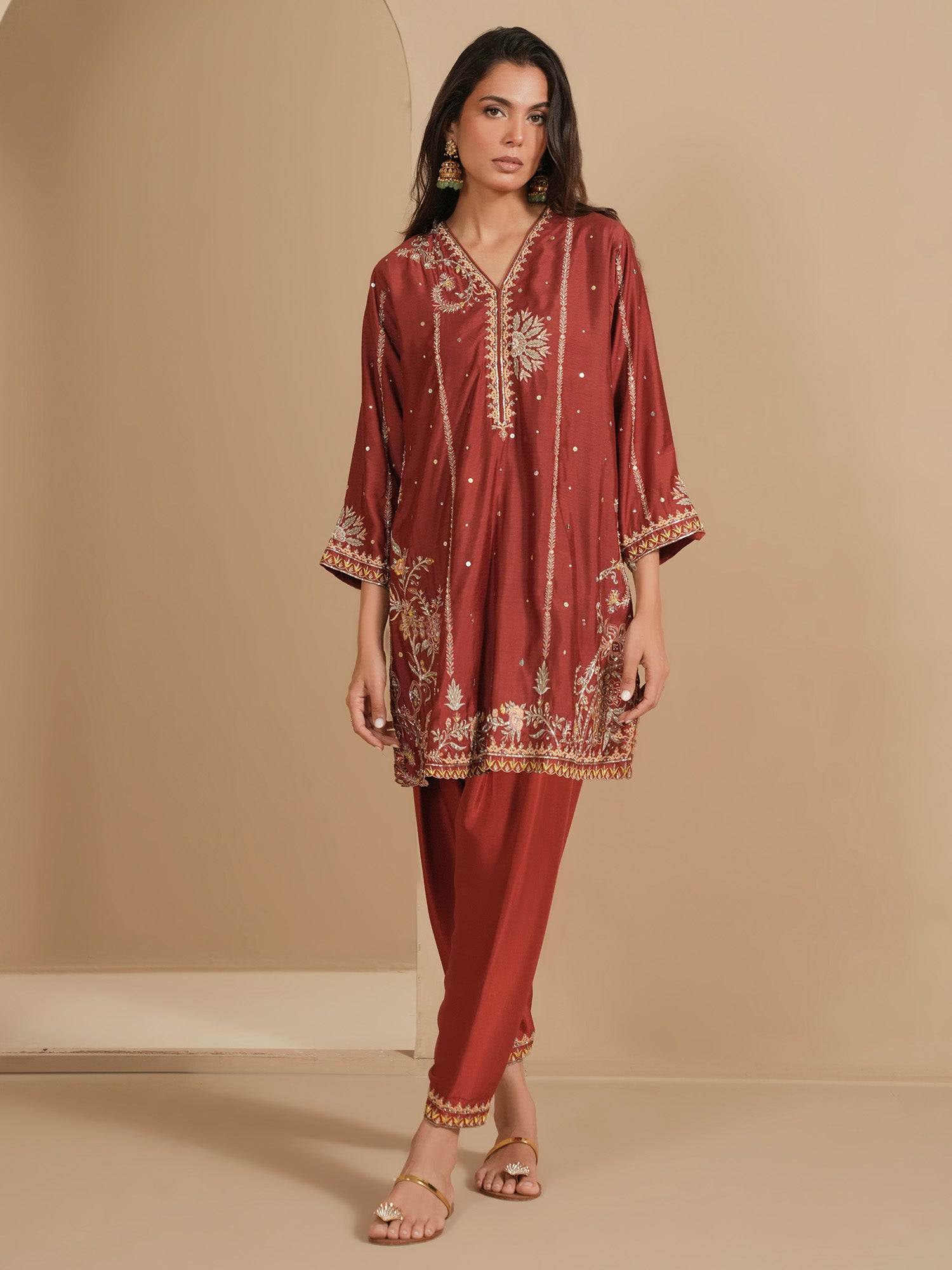 Nimr & Skinny Shalwar