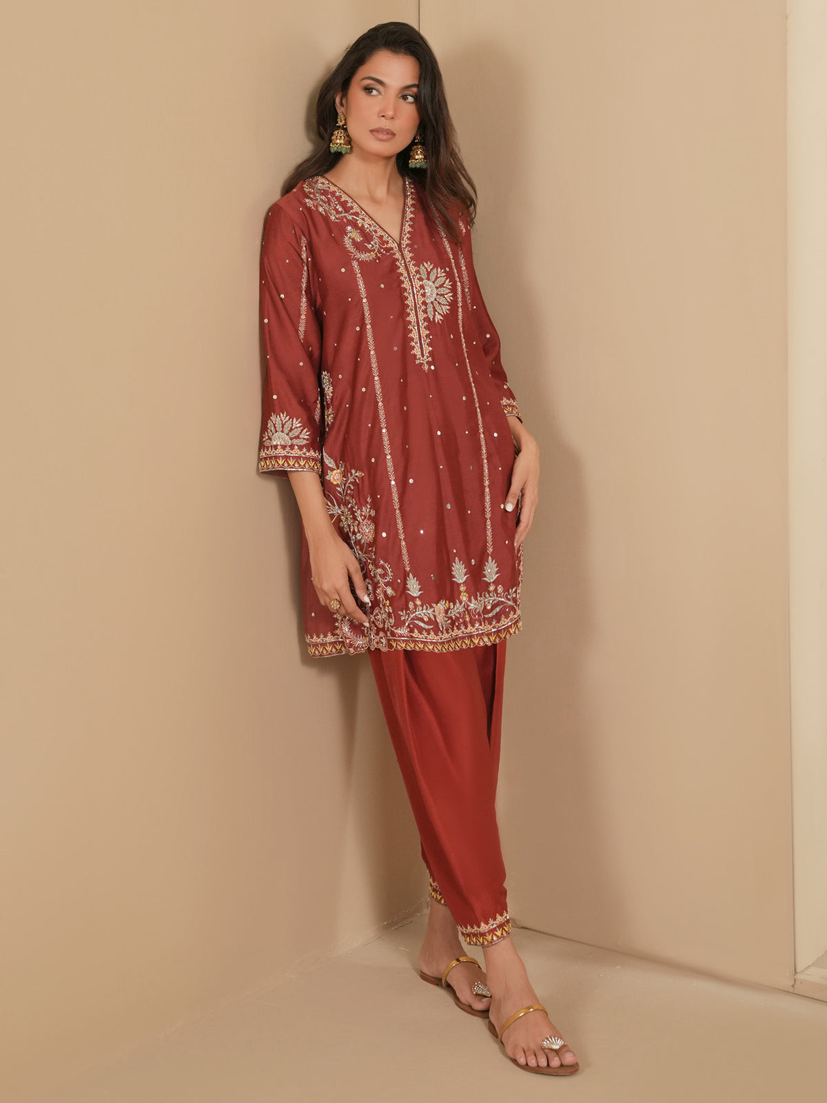 Nimr & Skinny Shalwar