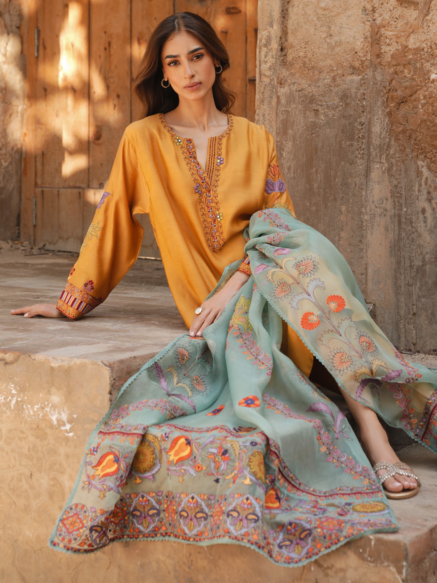 NIMR, SKINNY SHALWAR & DUPATTA