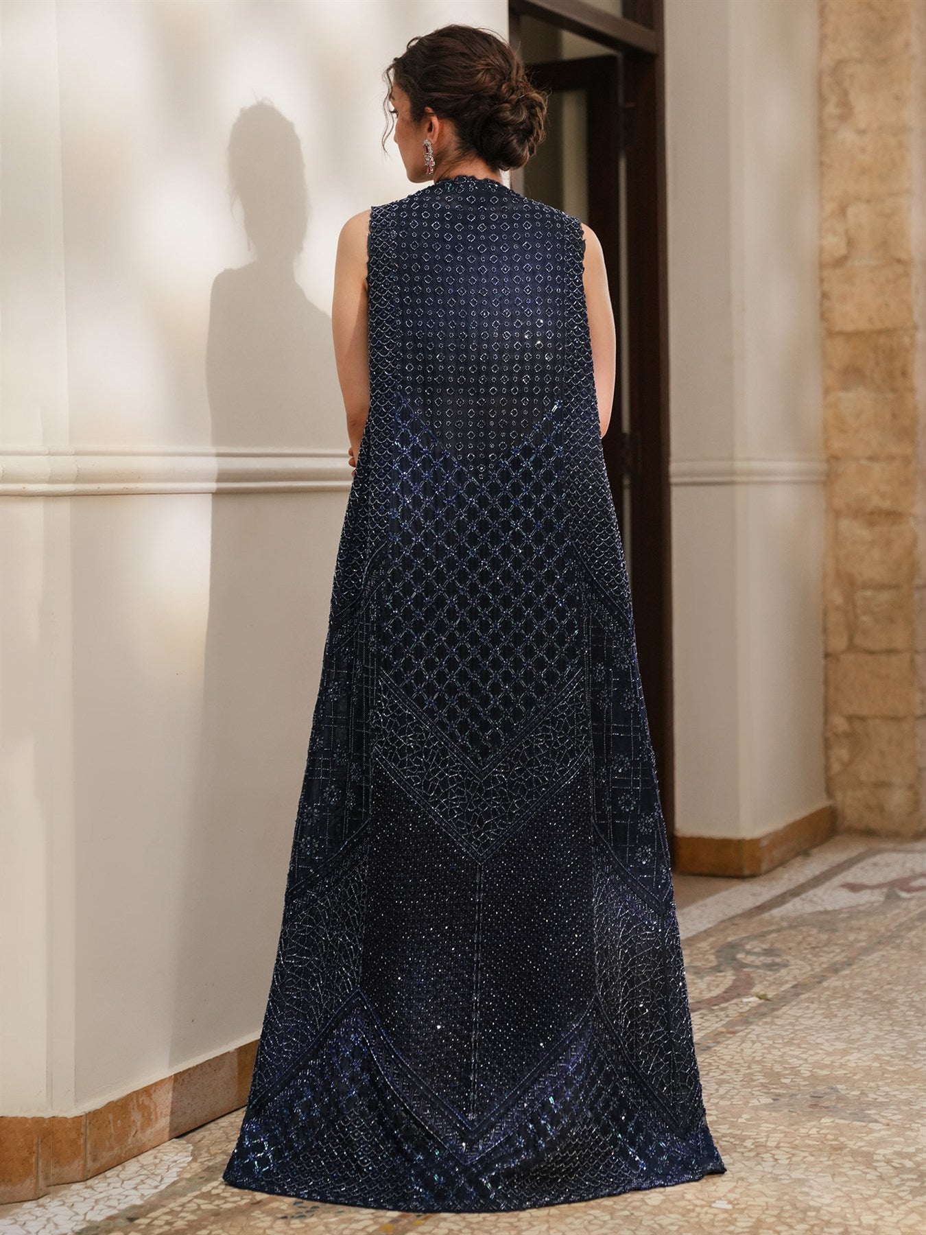 RIMSHA JACKET, BLOUSE & SHARARA