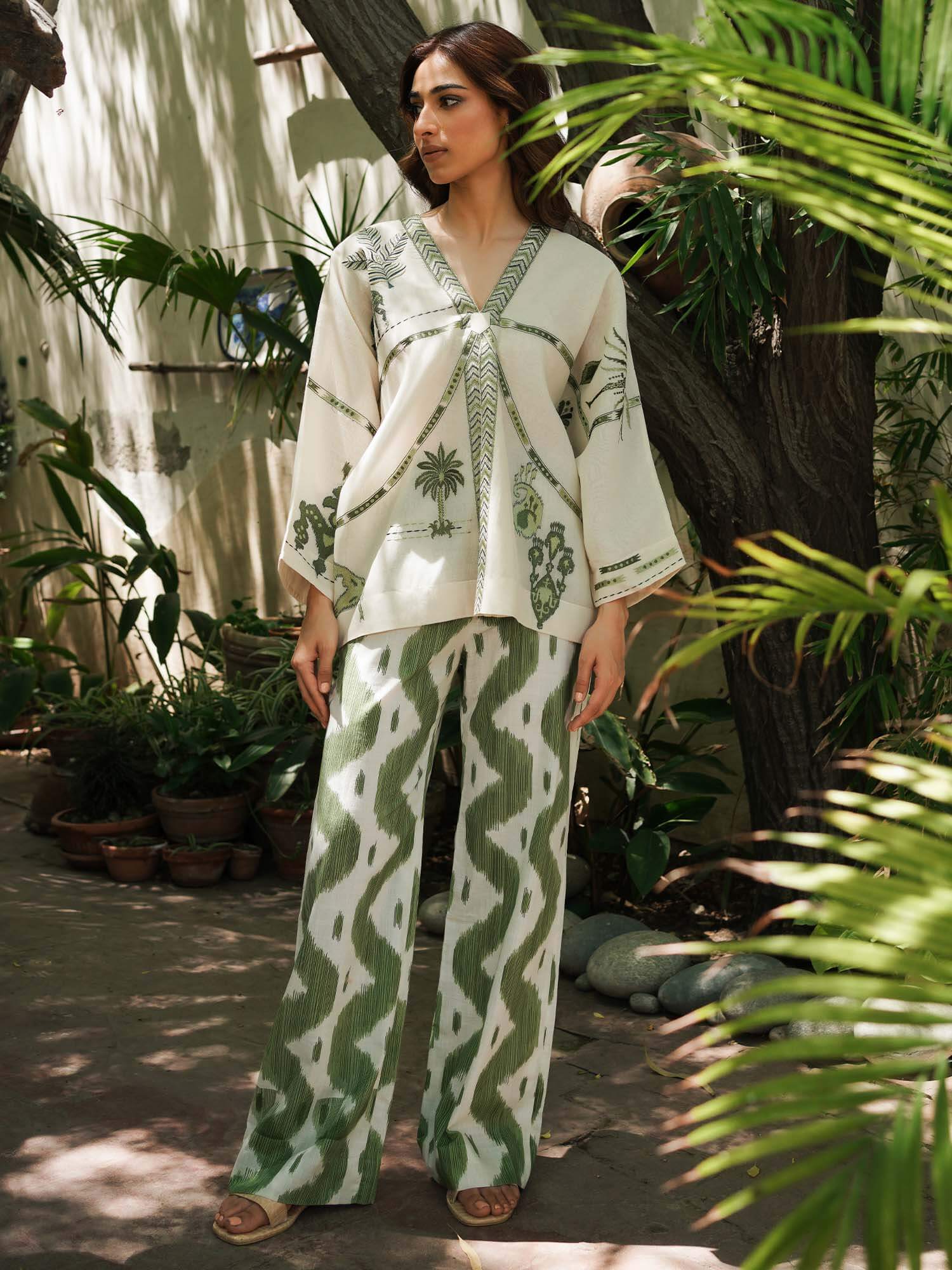 GYPSY TOP & TAPERED CULOTTES