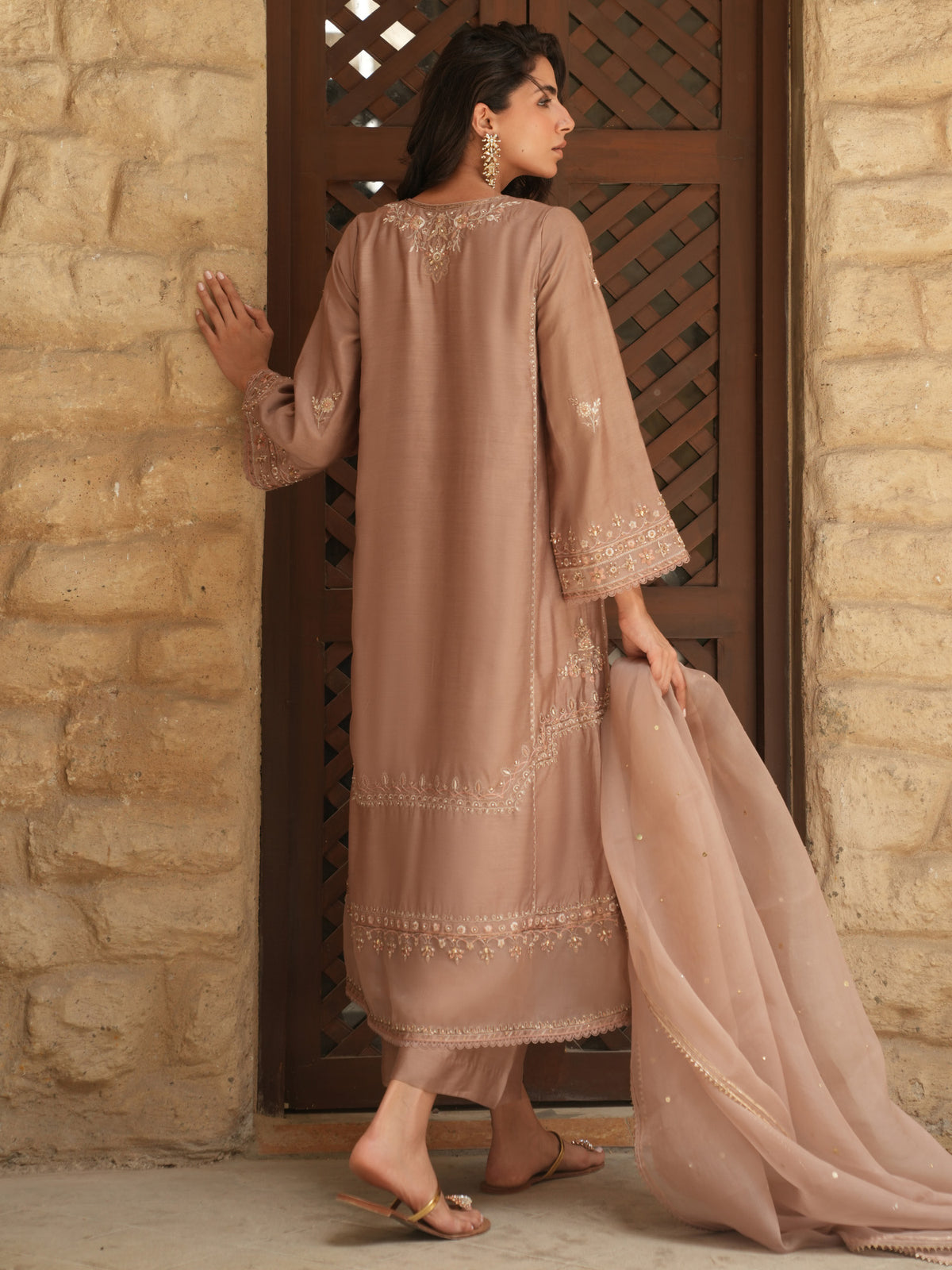 Misha, Izaar & Dupatta