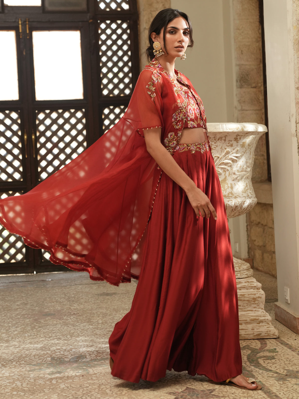 Anika Cape, Blouse & Sharara