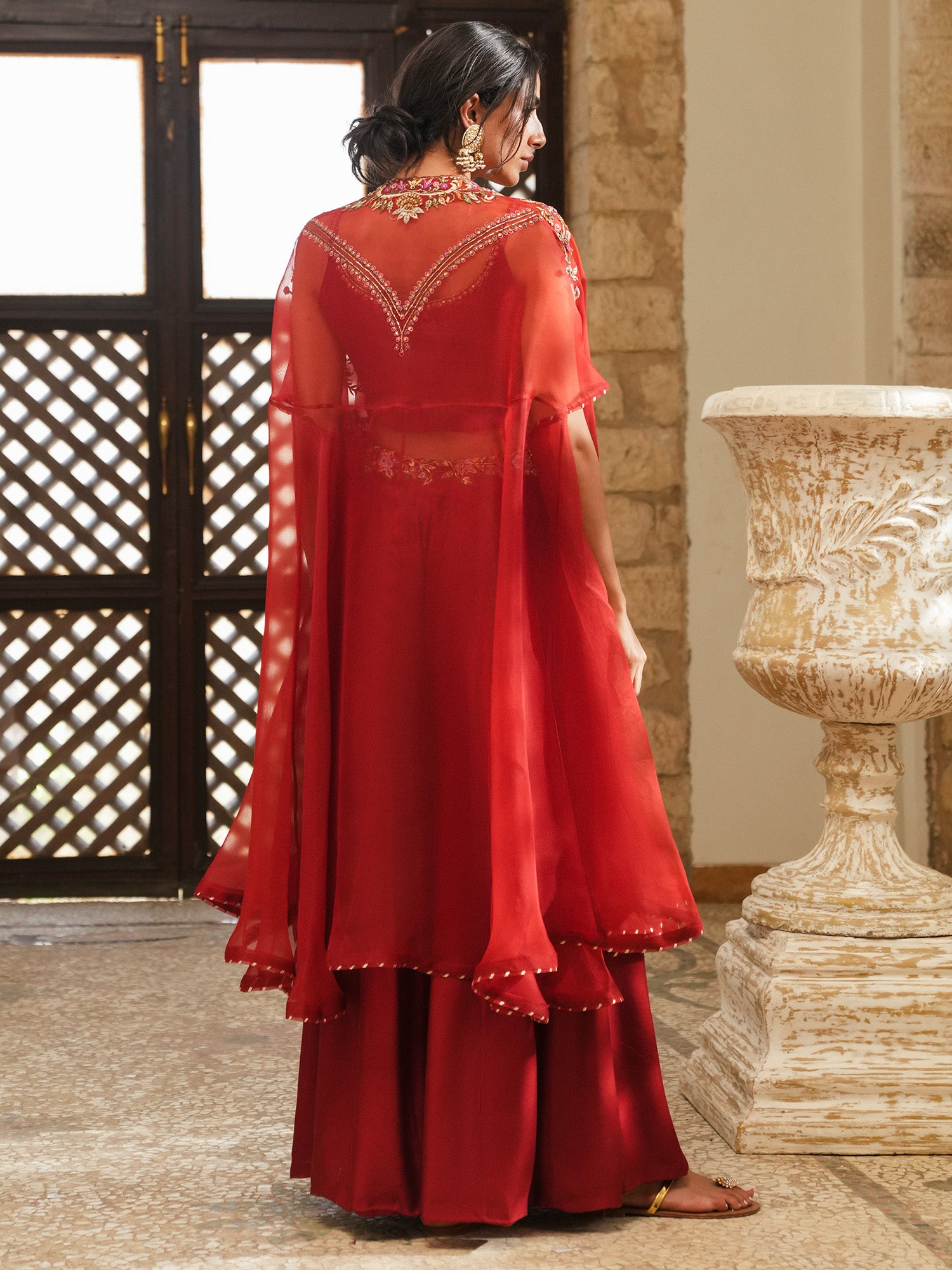 Anika Cape, Blouse & Sharara