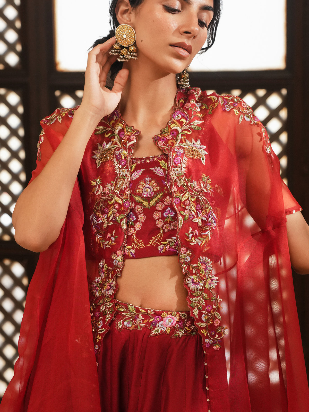 Anika Cape, Blouse & Sharara