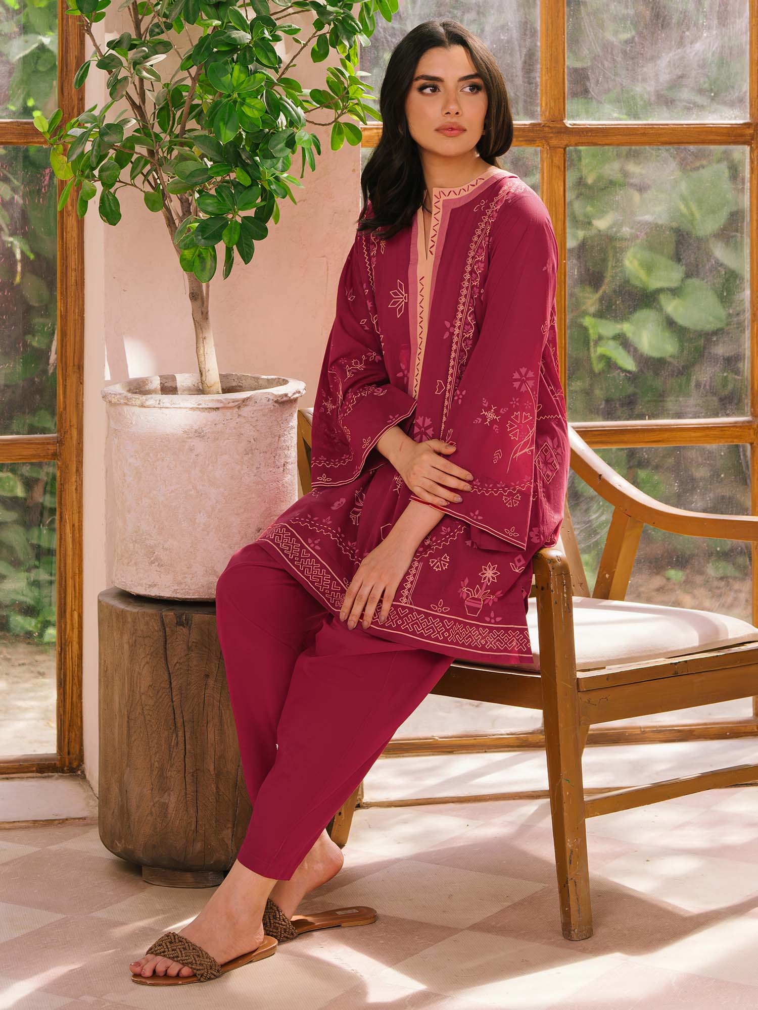 SICILY TOP & SKINNY SHALWAR