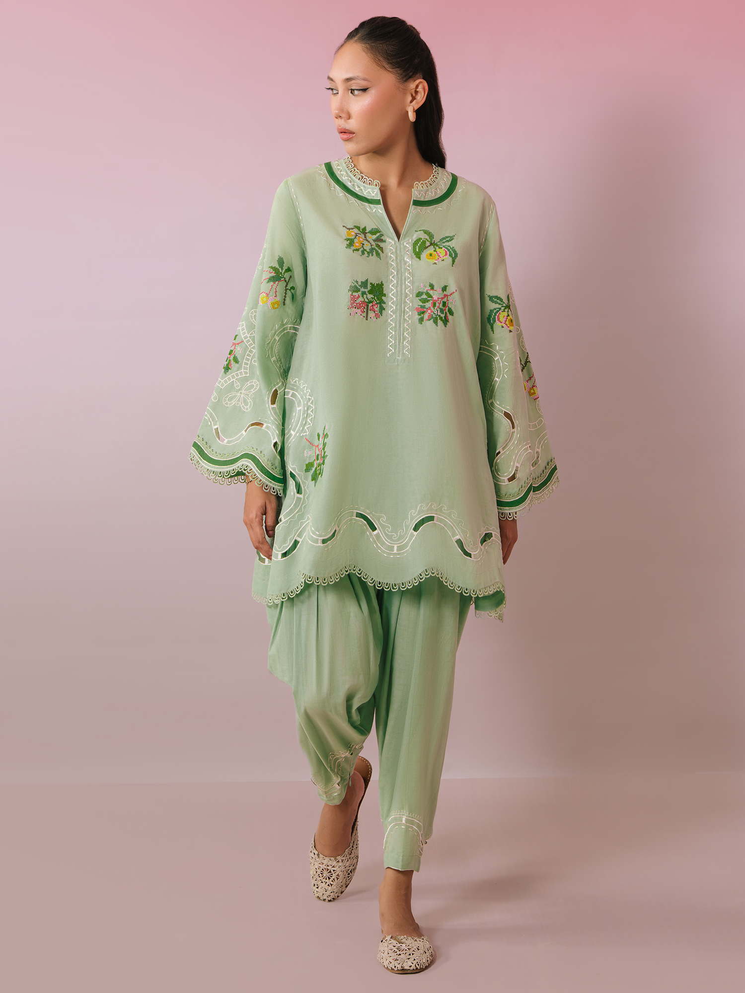 SICILY TOP & SKINNY SHALWAR