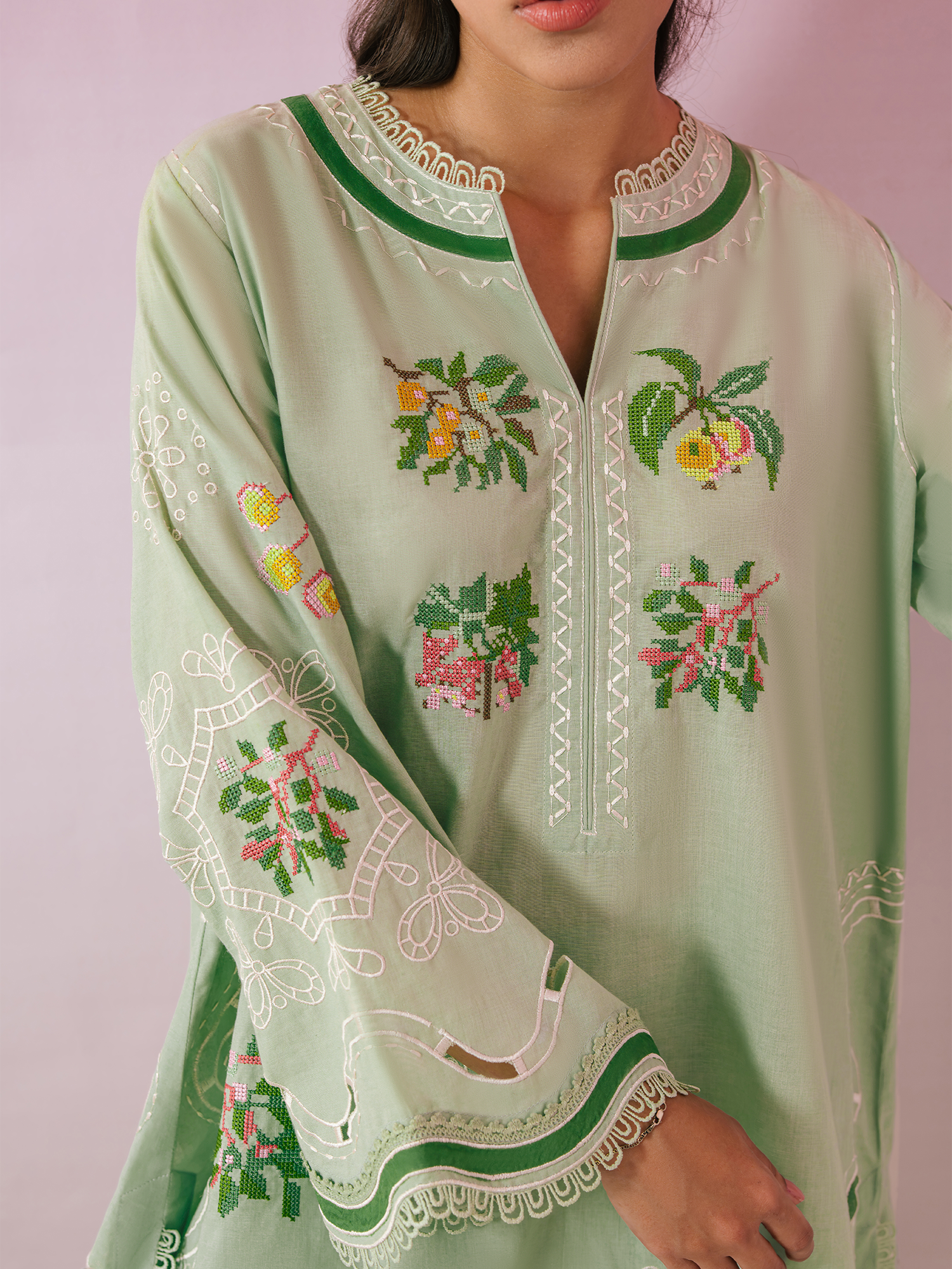 SICILY TOP & SKINNY SHALWAR