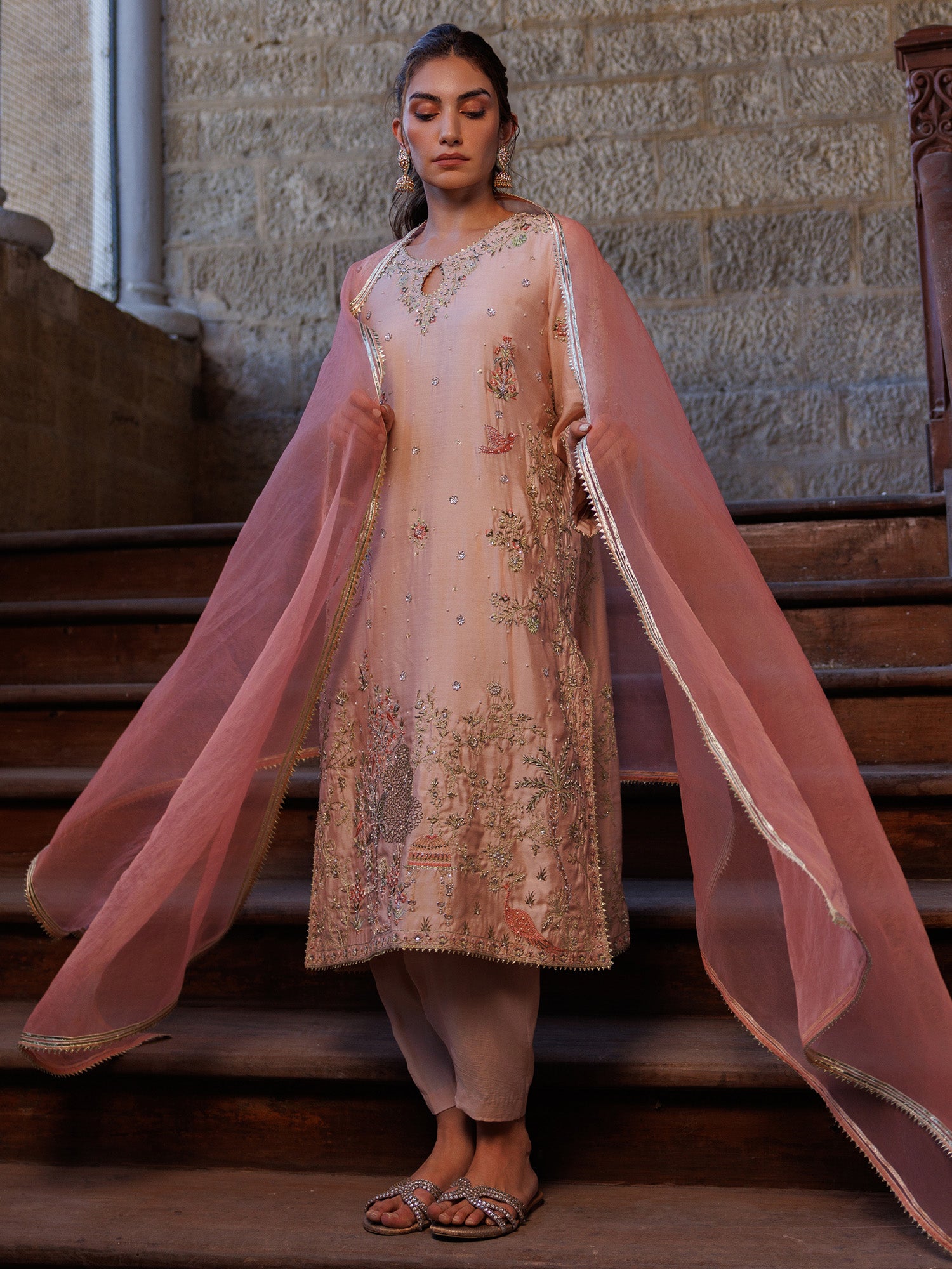 Alisha, Skinny Shalwar & Dupatta