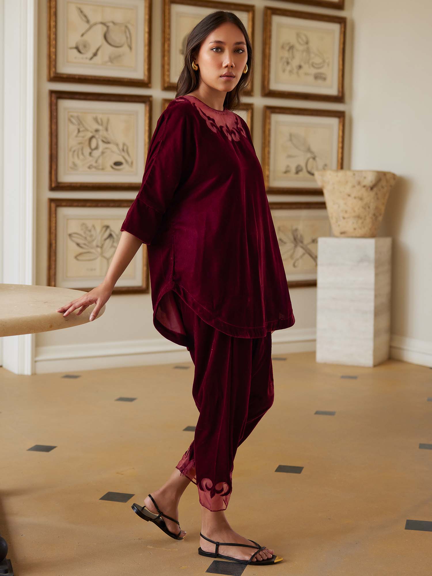 LILY TOP & SKINNY SHALWAR