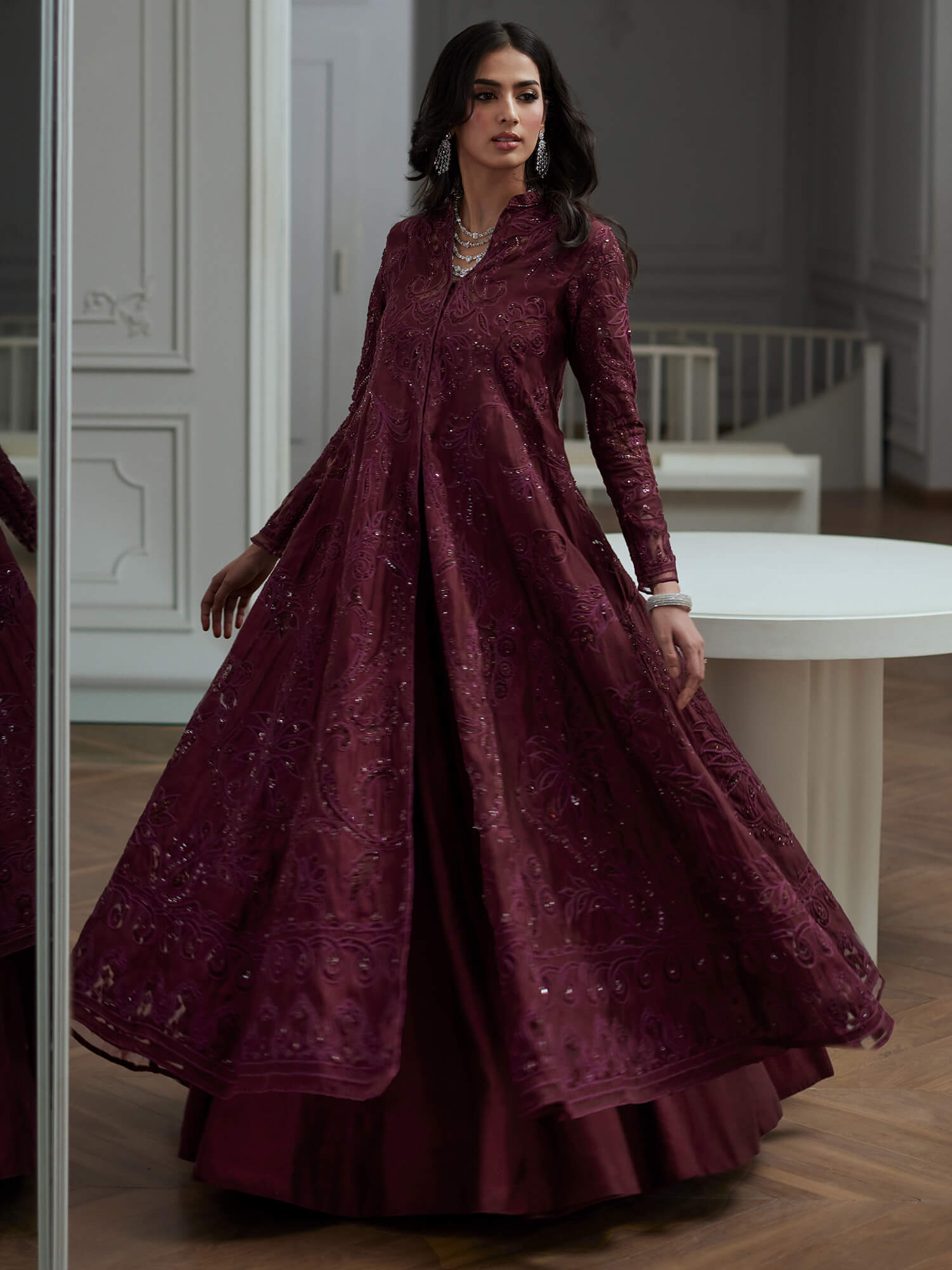 KALIDAR, BLOUSE & LEHENGA