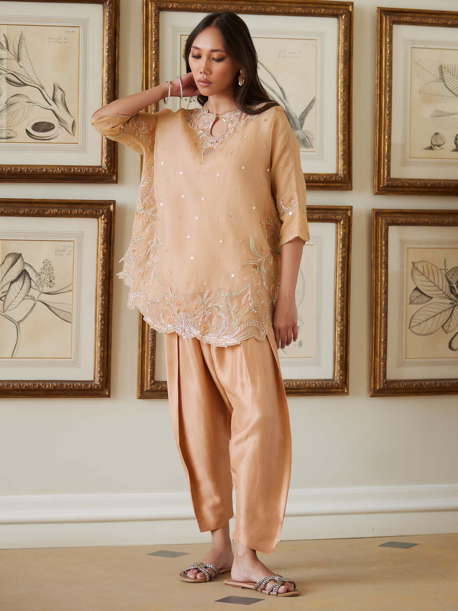 LILY TOP & SKINNY SHALWAR