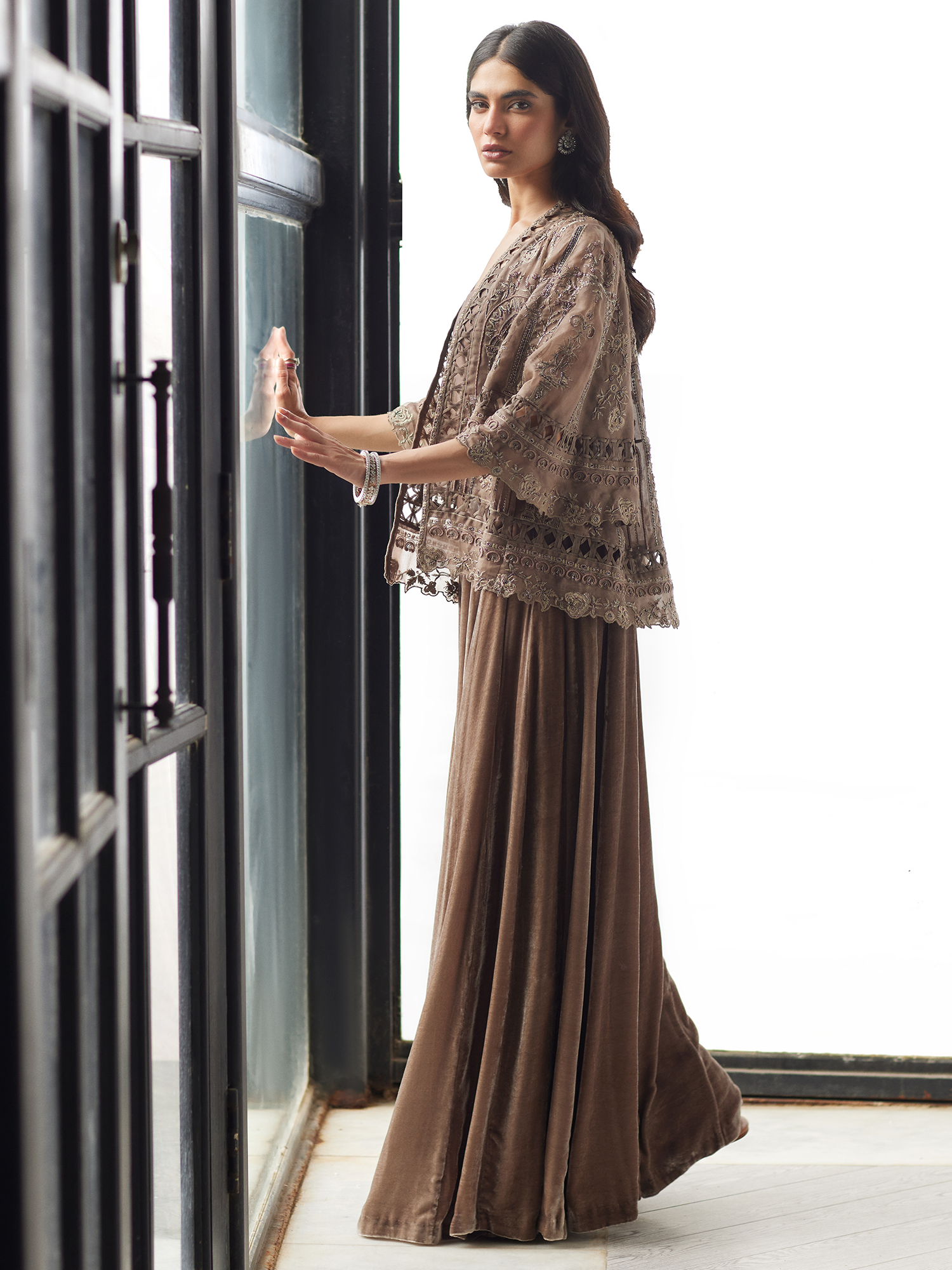 ALARA JACKET, BLOUSE  & SHARARA