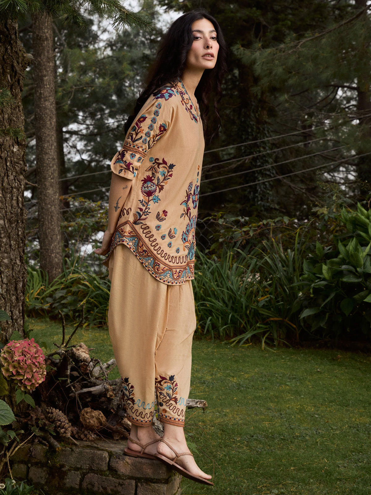 Lily Top & Skinny Shalwar