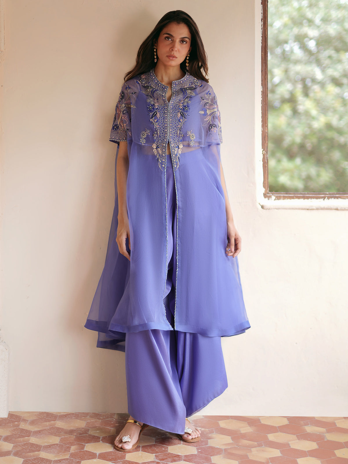Anika Cape, Blouse & Pants