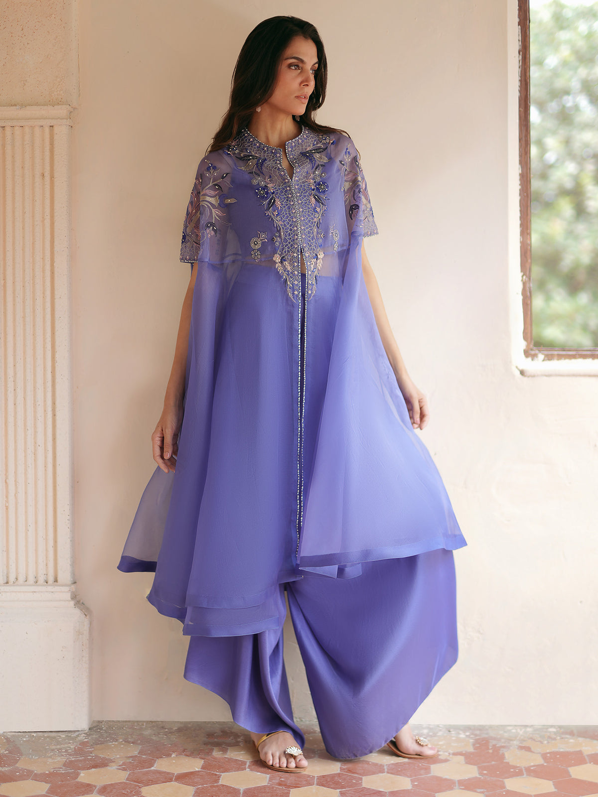 Anika Cape, Blouse & Pants