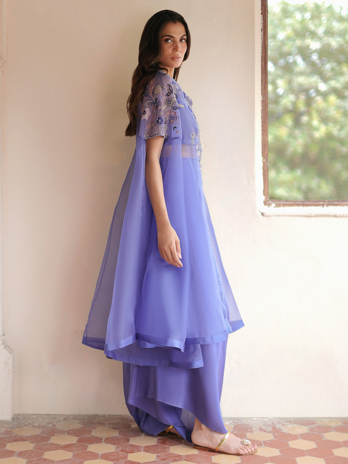 Anika Cape, Blouse & Pants