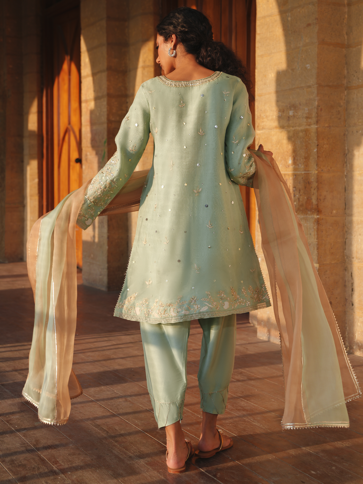 NATASHA, SKINNY SHALWAR & DUPATTA