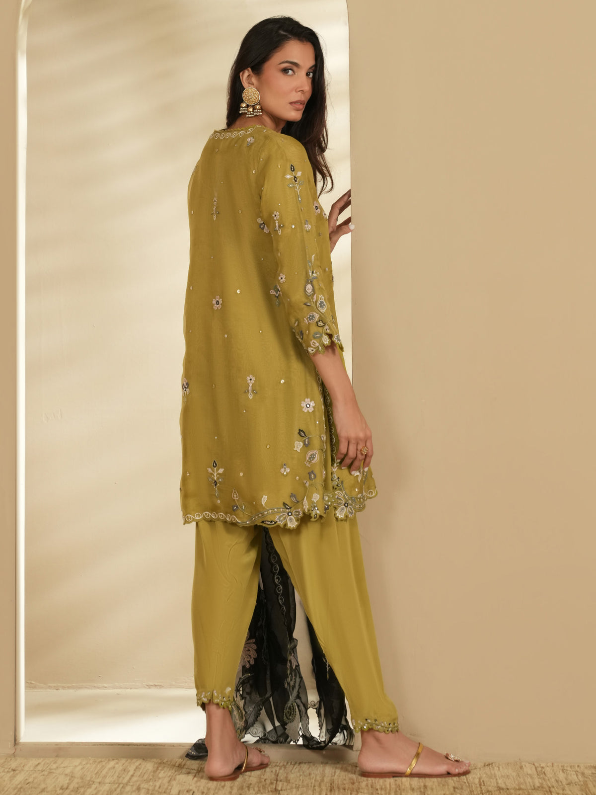 Natasha, Skinny Shalwar & Dupatta