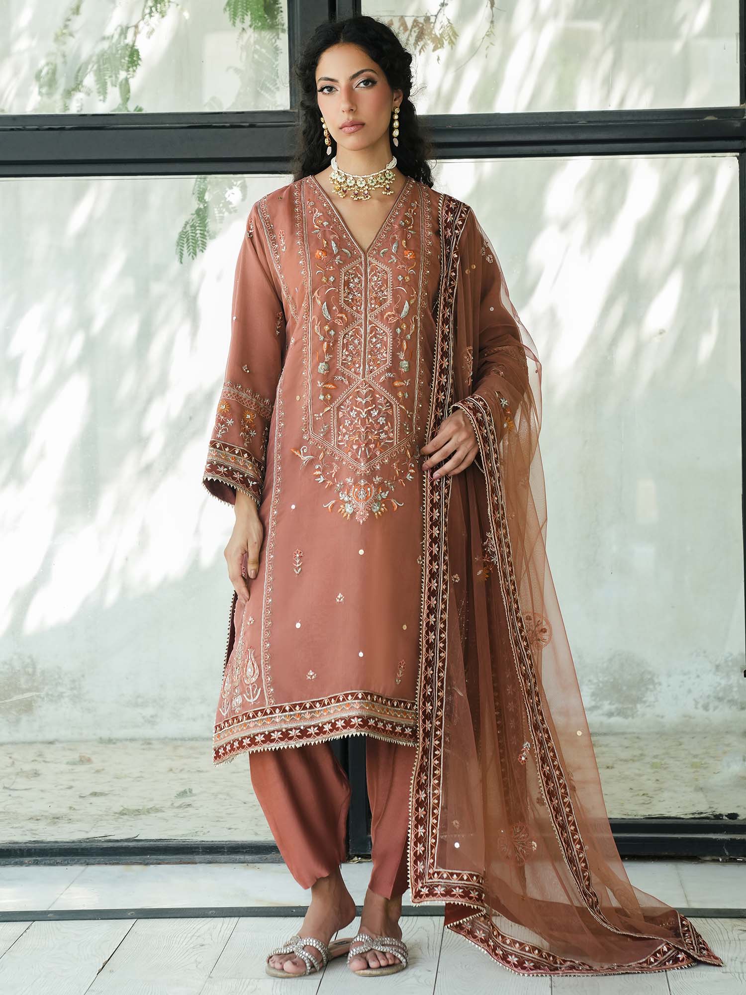 NIMR, SKINNY SHALWAR & DUPATTA