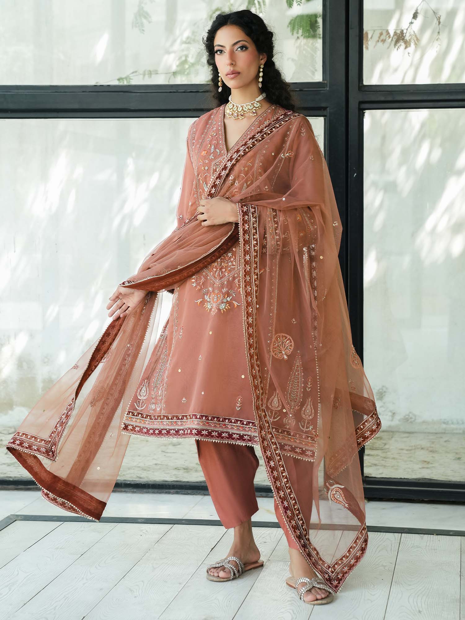 NIMR, SKINNY SHALWAR & DUPATTA