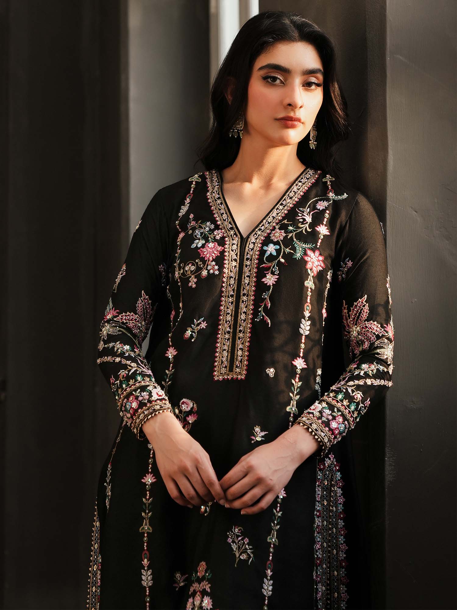 AATH KALI & SKINNY SHALWAR