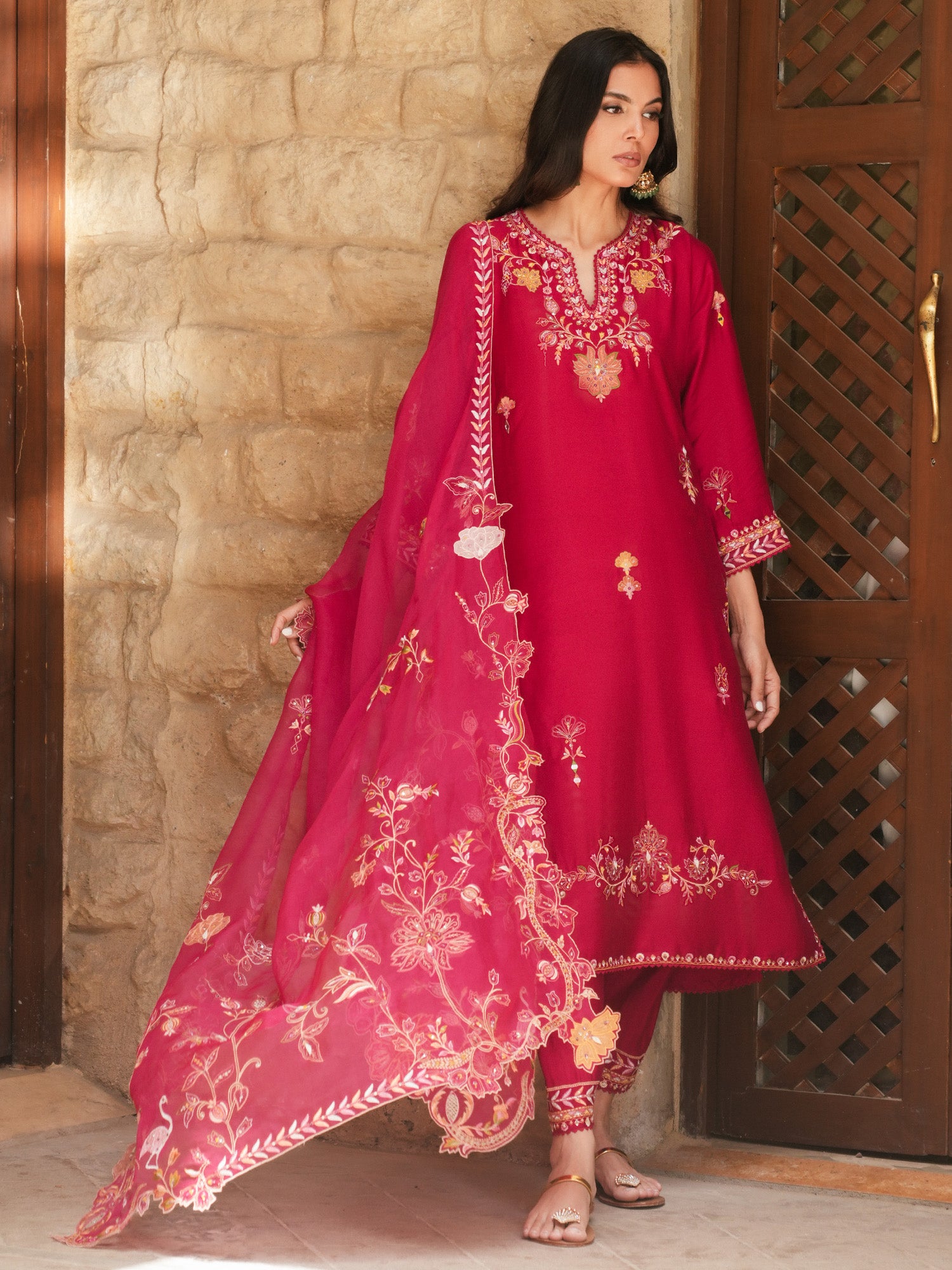 Alisha, Skinny Shalwar & Dupatta
