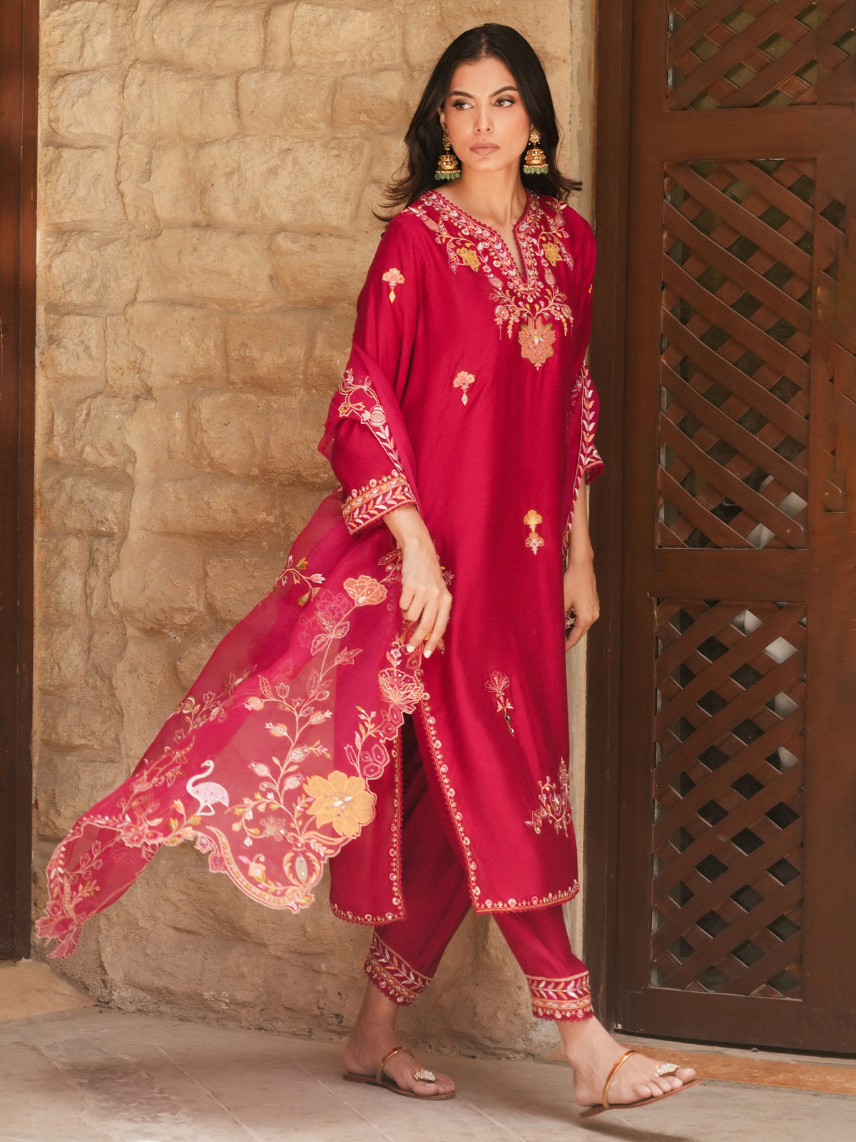 Alisha, Skinny Shalwar & Dupatta