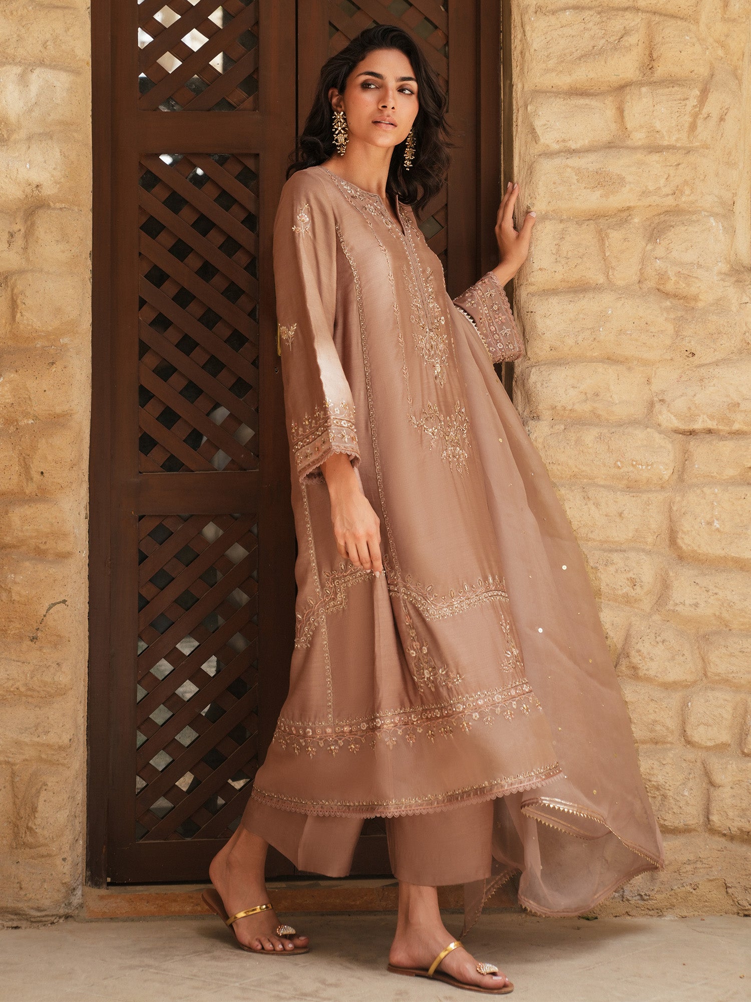 Misha, Izaar & Dupatta