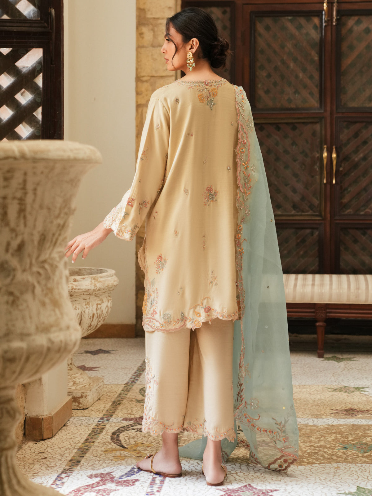 Skinny Malta, Izaar & Dupatta